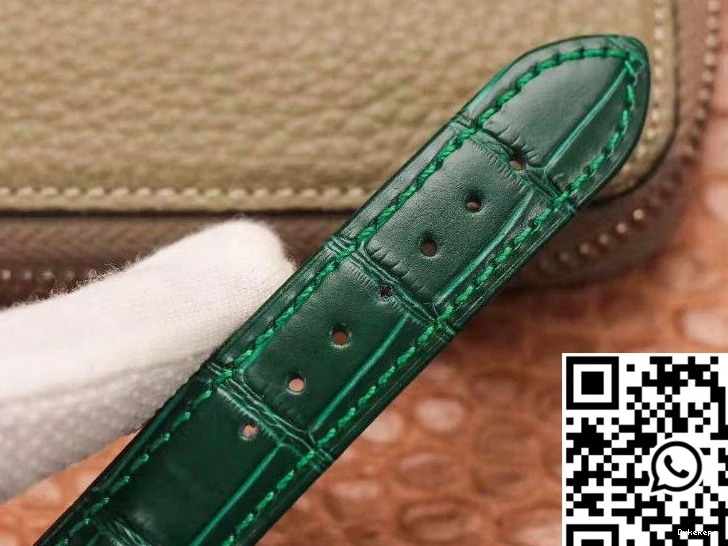 watch Day-Date Green Replica 36mm Diamond Enamel Gold dial Gypsophila Rolex 1111